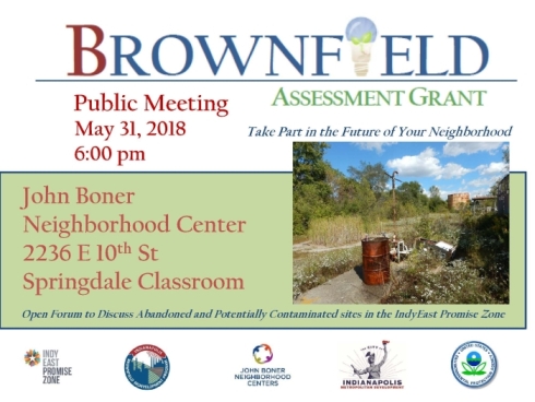 EPA Brownfield Assessment Grant public meeting